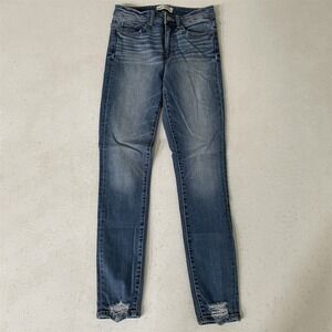 Buckle 26 Parker High Rise Skinny Medium Stretch Denim Womens Jeans